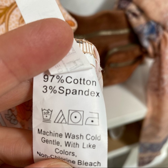 ⭐️SOLD⭐️GORGEOUS Boho dreamy floral dress w blush vibe🌸✨ - Picture 12 of 14